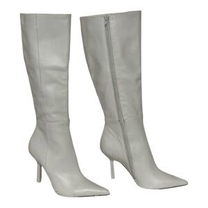 Steve Madden Chic White Heeled Boots